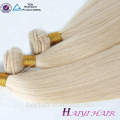 Cierre de cabello humano Virgen brasileña 613 Pieza de cierre de cabello Rubio Virgen 3 paquetes de cabello con 4X4